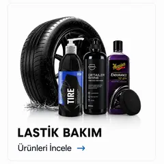 Lastik Bakım Ürünleri - Gyeon Tire, Nasiol Detailer Shine ve Lastik Parlatıcı Ürünleri