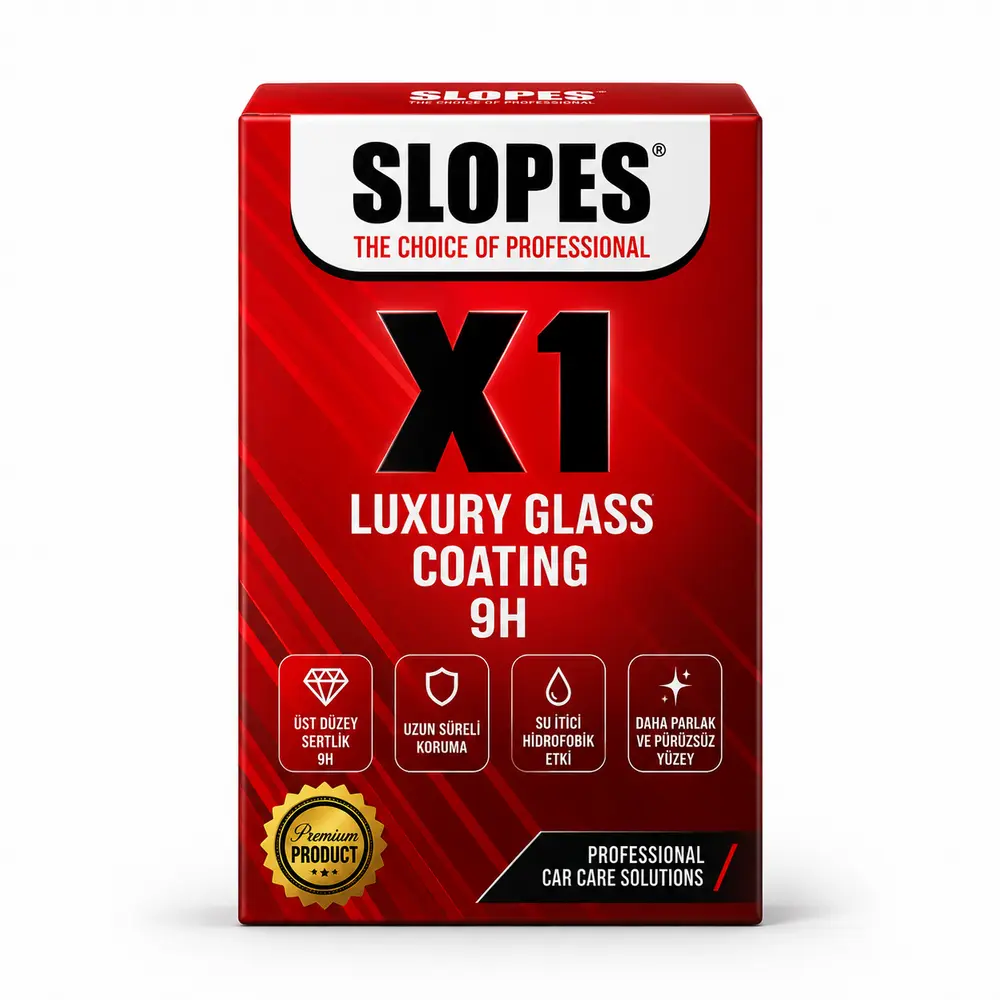 Slopes X1 9H Seramik Kaplama 30 ml | Glass Coating Set