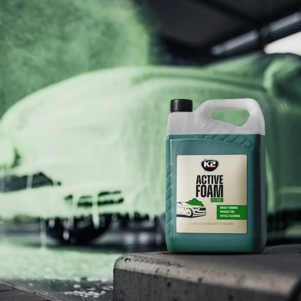 K2 Active Foam Green pH Nötr Yeşil Aktif Köpük 5 kg | Yoğun Aktif Köpük Snow Foam Şampuanı