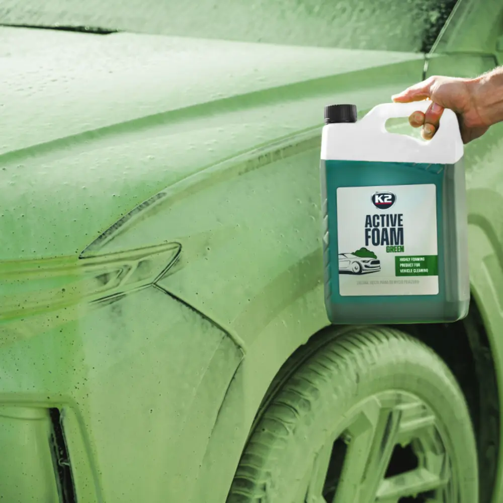 K2 Active Foam Green pH Nötr Yeşil Aktif Köpük 5 kg | Yoğun Aktif Köpük Snow Foam Şampuanı