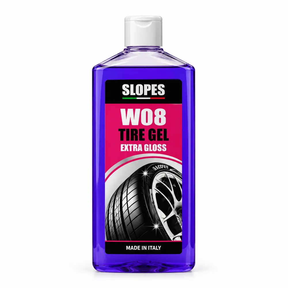 Slopes W08 Tyre Gel Lastik Parlatıcı ve Bakım Jeli 500 ml