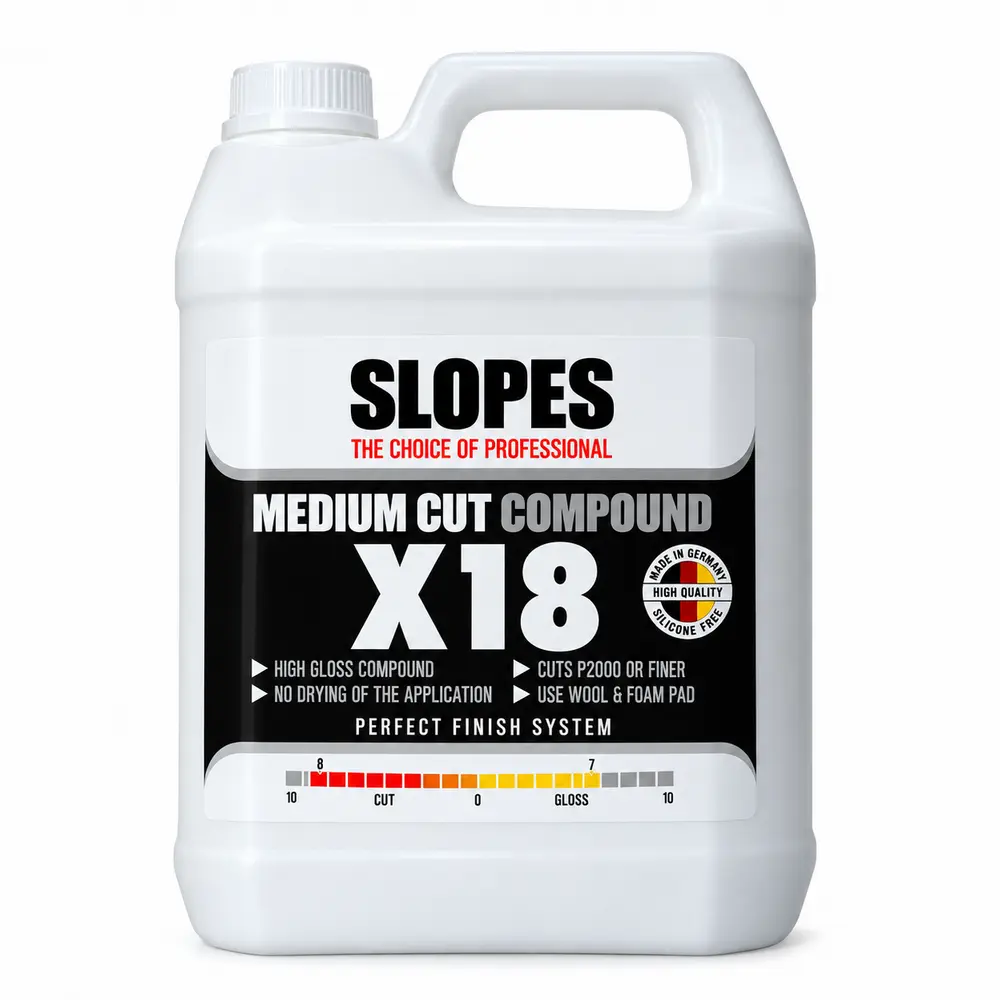 Slopes X18 Çizik Giderici İnce Pasta 5 L | P2000