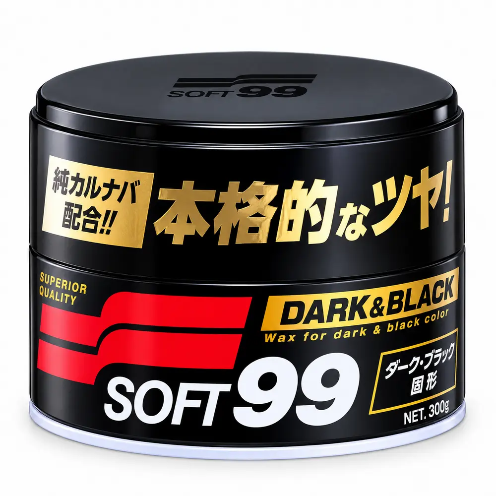 Soft99 Dark & Black Wax Koyu Renk Araçlar İçin Carnauba Wax 300 gr