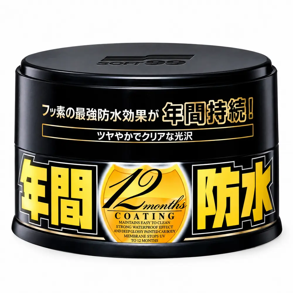 Soft99 Fusso Coat 12 Aylık Wax Koyu Renk Araçlar İçin 200 gr