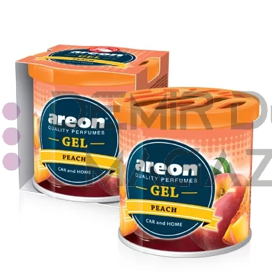 Areon Gel Can Peach Şeftali Kokulu Bardaklık Araç Kokusu
