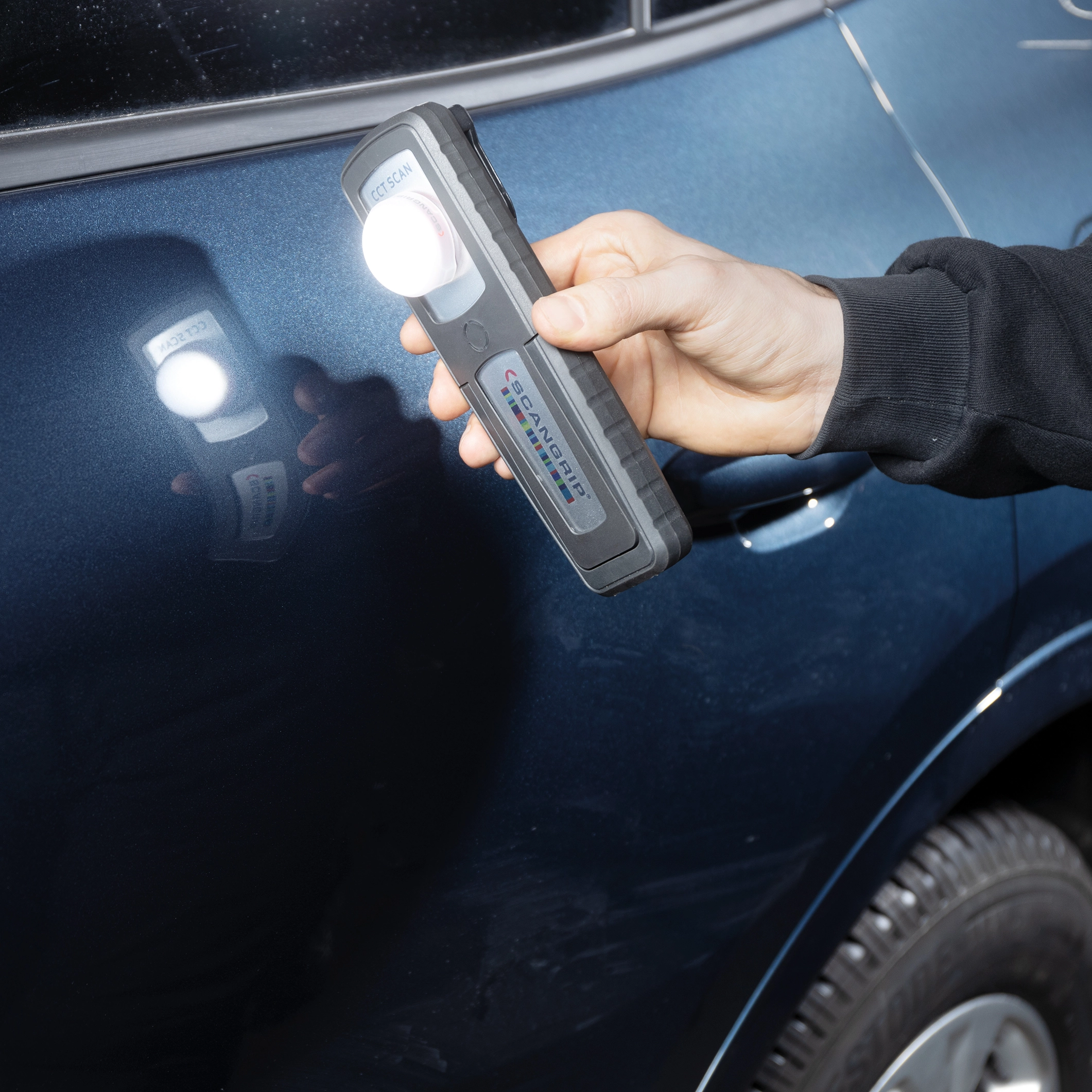 SCANGRIP SUNMATCH 4 – Detailing Uygulamaları için 500 lümen şarjlı Led lamba 