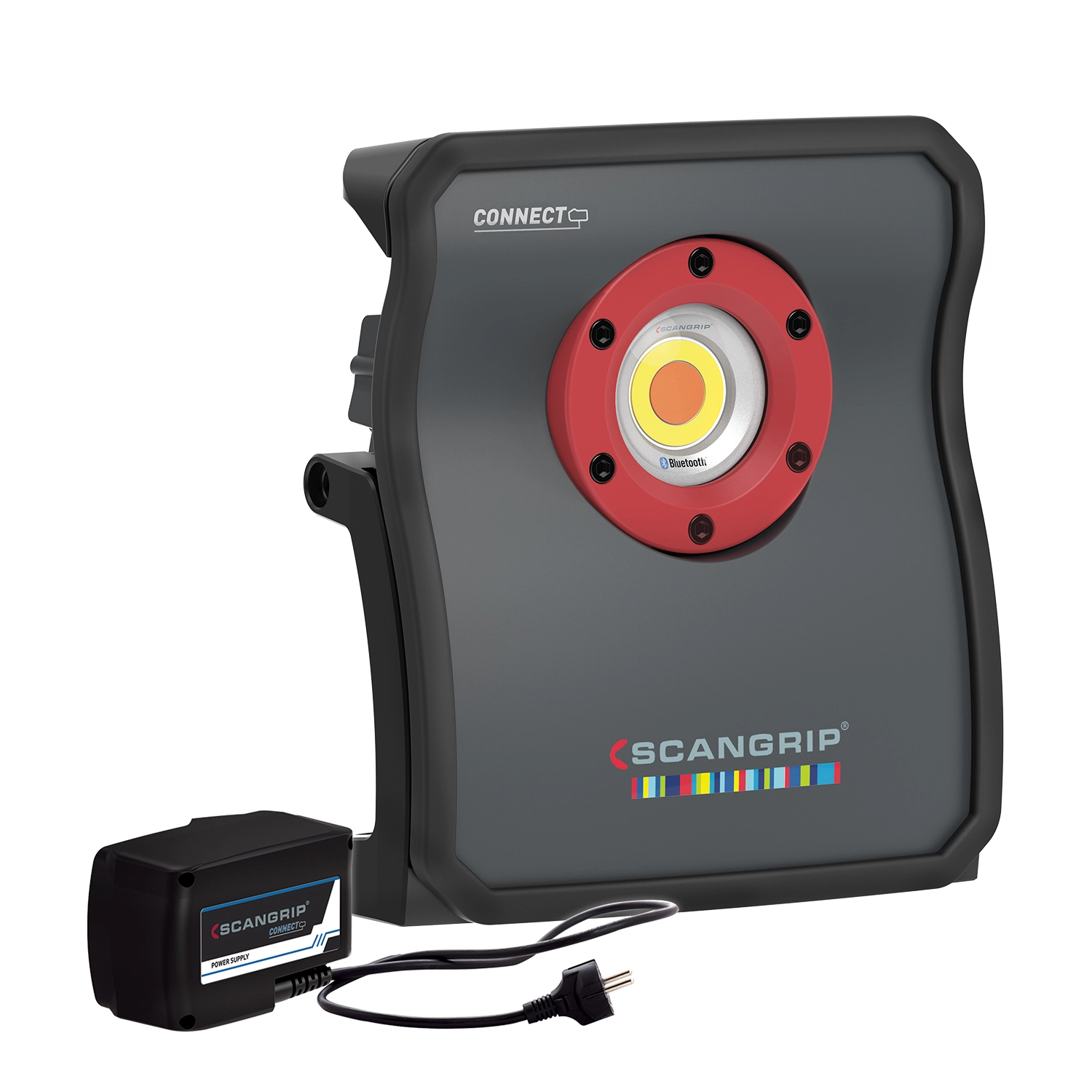 SCANGRIP MULTIMATCH 3 CONNECT Akülü 3000 Lümen LED Çalışma Lambası (220V Dönüştürücü Adaptörlü)