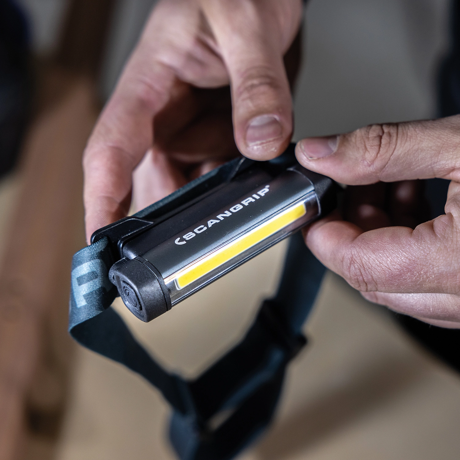 SCANGRIP FLEX WEAR KIT- 100 lümenlik Kafa bandı ve şapka montajı dahil LED lamba