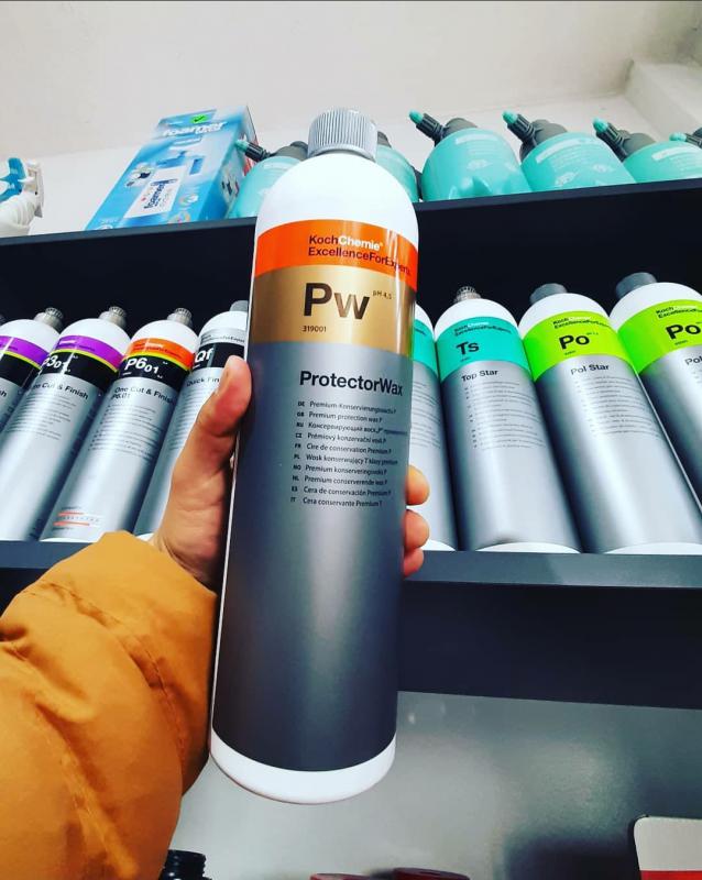 Koch Chemie PW ProtectorWax Premium Koruyucu Sıvı Wax 1 LT | Lotus Etkili Boya Koruma