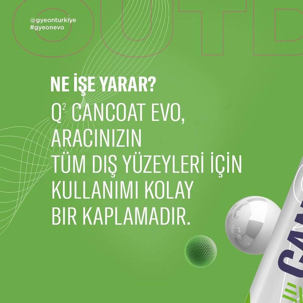 Gyeon Q² CanCoat EVO Hidrofobik Nano Seramik Kaplama Seti 200 ML | SiO₂ Sprey Seramik Kaplama ve 12 Ay Koruma