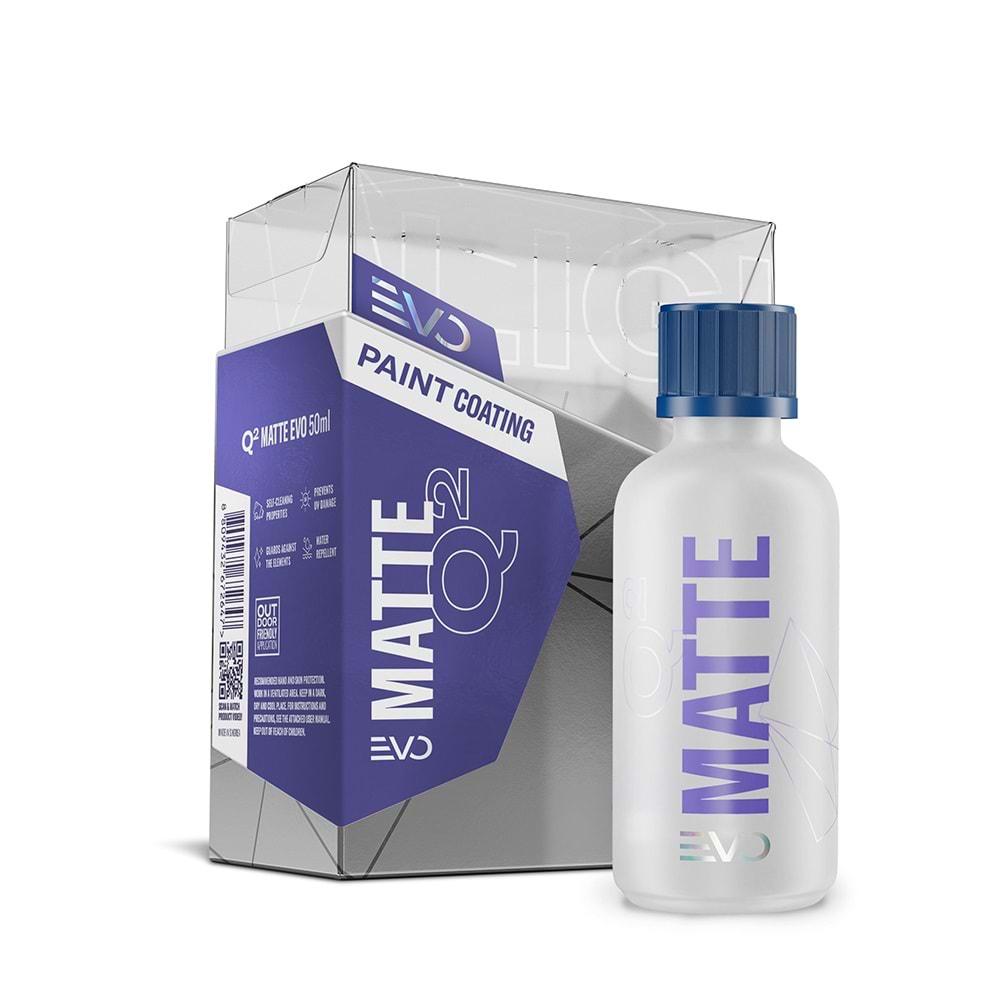 Gyeon Q² Matte EVO Light Box Mat Boyalı Araçlara Özel Seramik Kaplama 50 ML | Mat Boya, PPF ve Vinil İçin Profesyonel Koruma