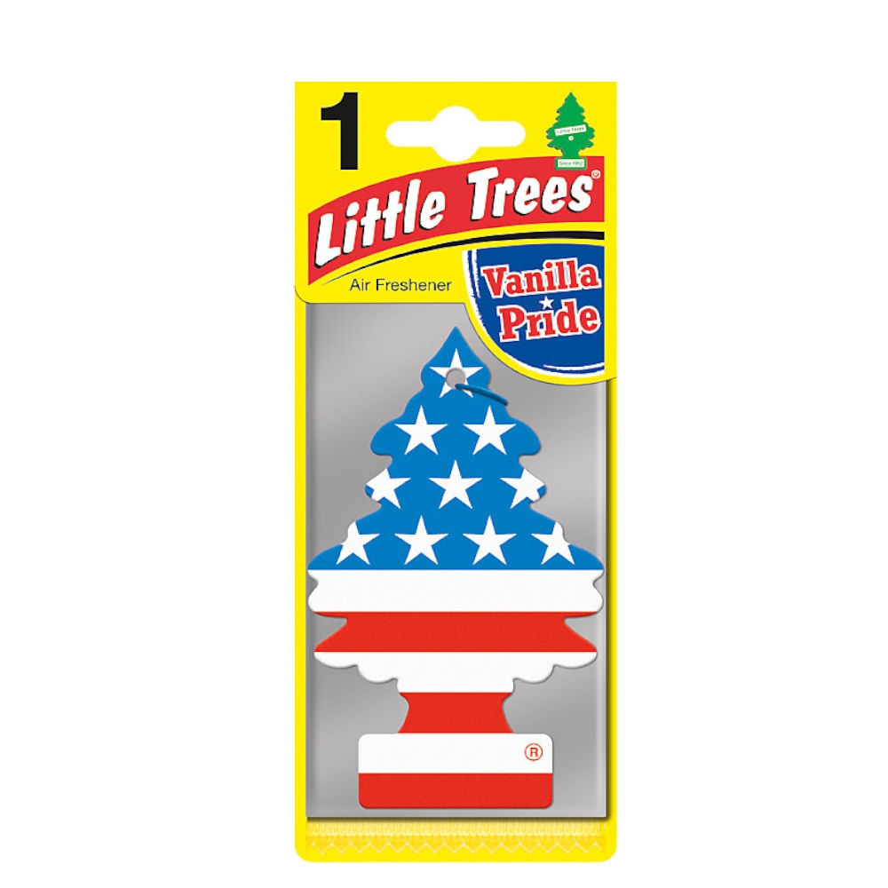 Little Trees Vanilla Pride Amerikan Bayrağı Asma Oto Kokusu