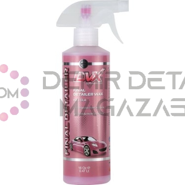 Dvx Final Detailer Wax 16 oz 473 ml Showroom Cilası