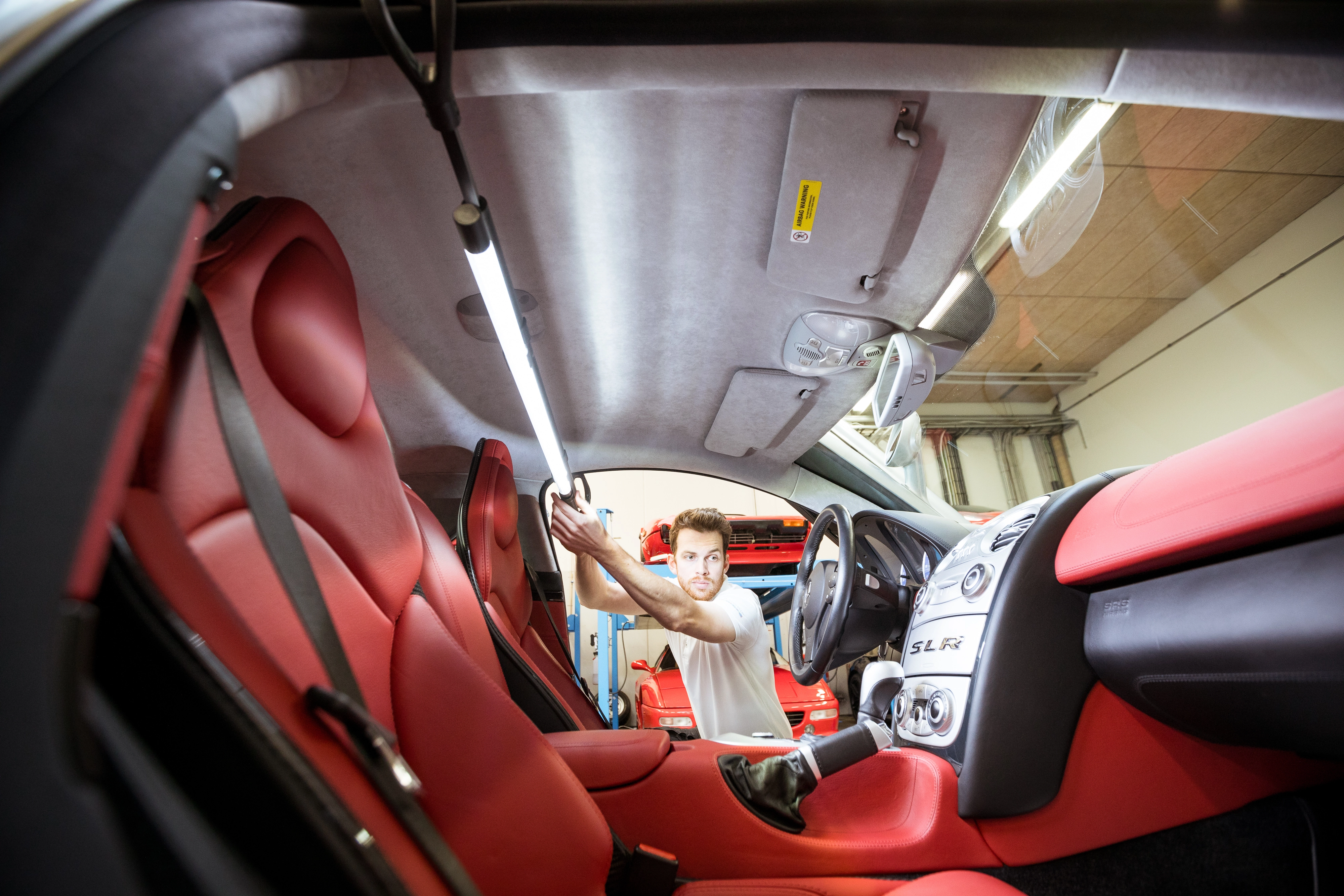 SCANGRIP BONNET C+R - Araç İç , Dış ve Alt Bölümleri Aydınlatmak için parlak ve güçlü LED çalışma Lambası