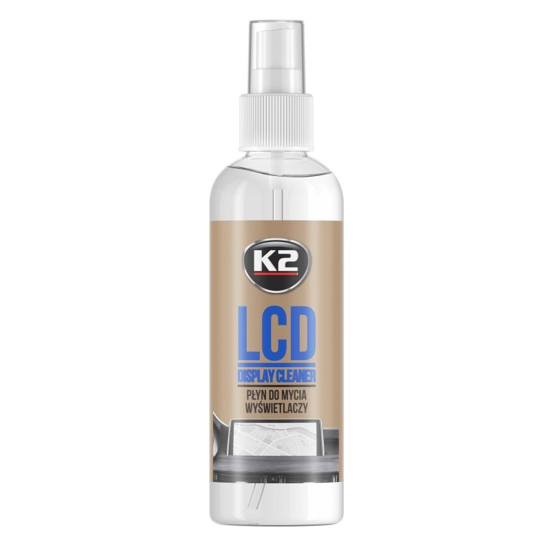 K2 LCD Ekran Temizleyici ve Koruyucu 250 ML | Araç Multimedya, Tablet, Telefon ve TV Ekran Temizleyici