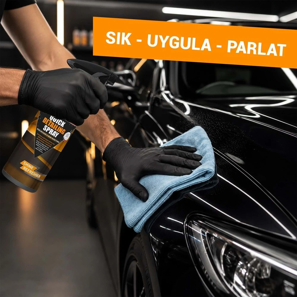 Menzerna Quick Detailing Spray Hızlı Cila ve Yüzey Temizleyici 500 ml