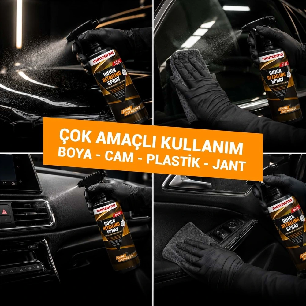 Menzerna Quick Detailing Spray Hızlı Cila ve Yüzey Temizleyici 500 ml