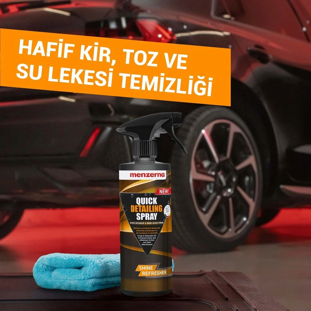 Menzerna Quick Detailing Spray Hızlı Cila ve Yüzey Temizleyici 500 ml