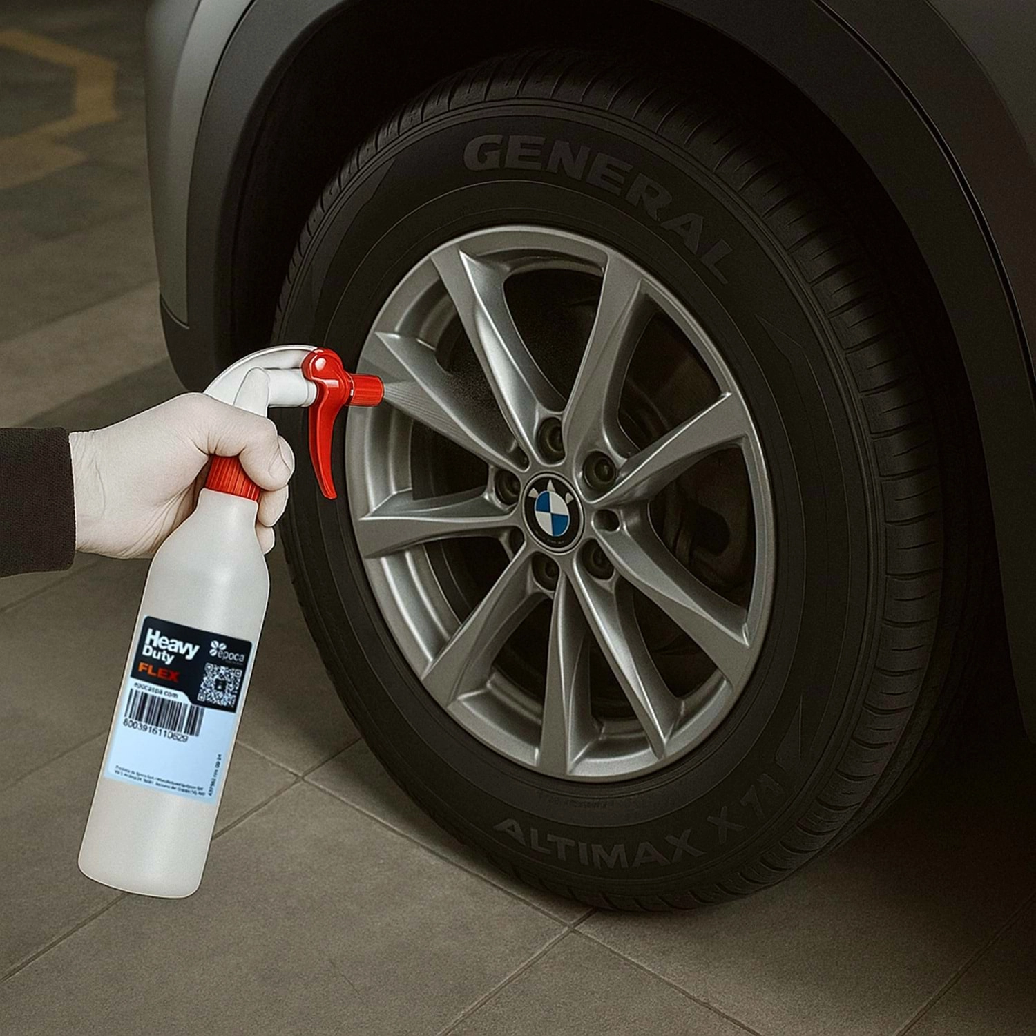 Epoca EP01 Flex Canyon Başlıklı NBR Ölçekli Sprey Şişesi 1 Litre