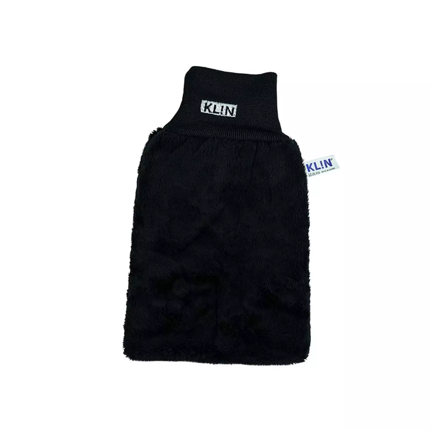 KLIN Softy Mitt Yumuşak Tüylü Araç Yıkama Eldiveni (Siyah) - 20x16 cm