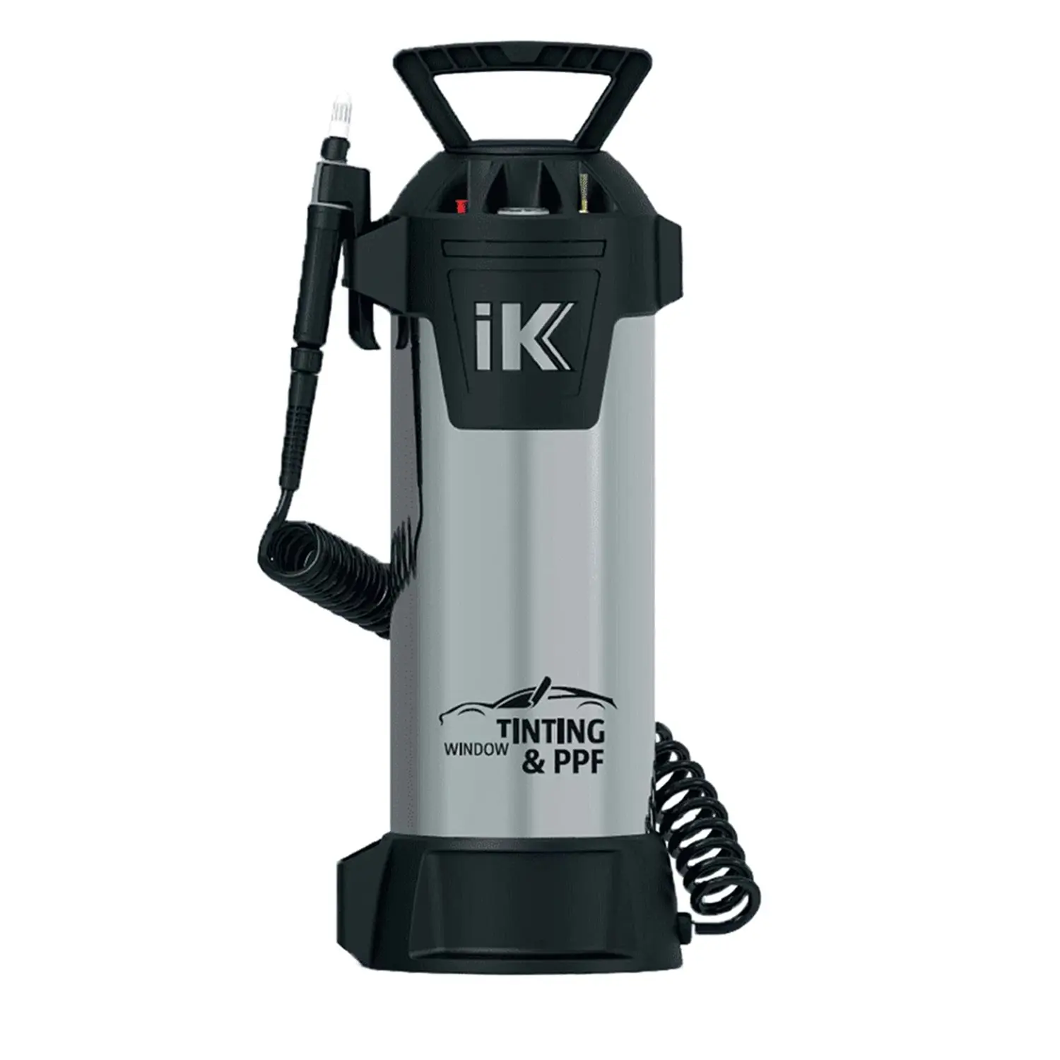 IK PPF 12 PPF ve Cam Filmi Uygulamaları İçin Manometreli INOX Premiks Pompa 12 Litre