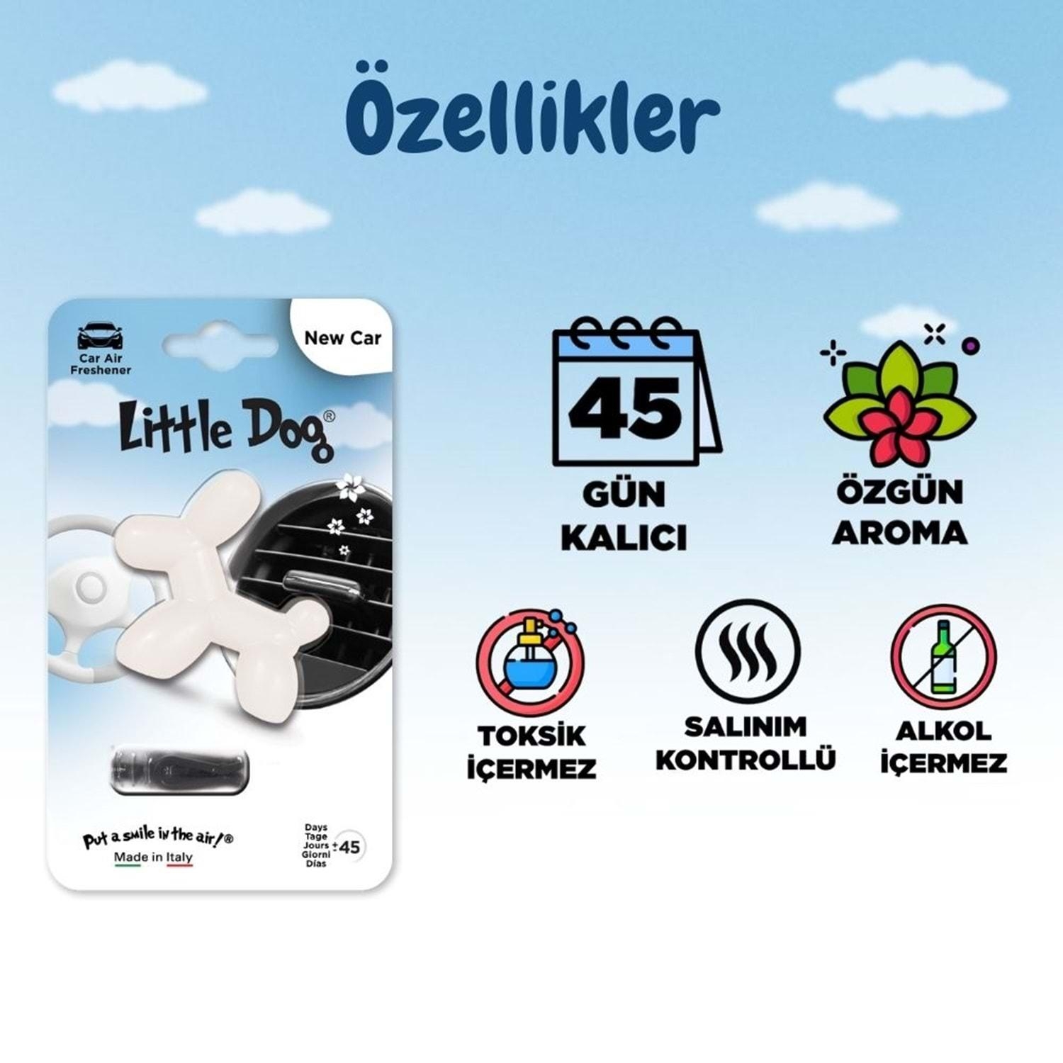 Little Joe Little Dog Yeni Araç Kokusu 45 Gün