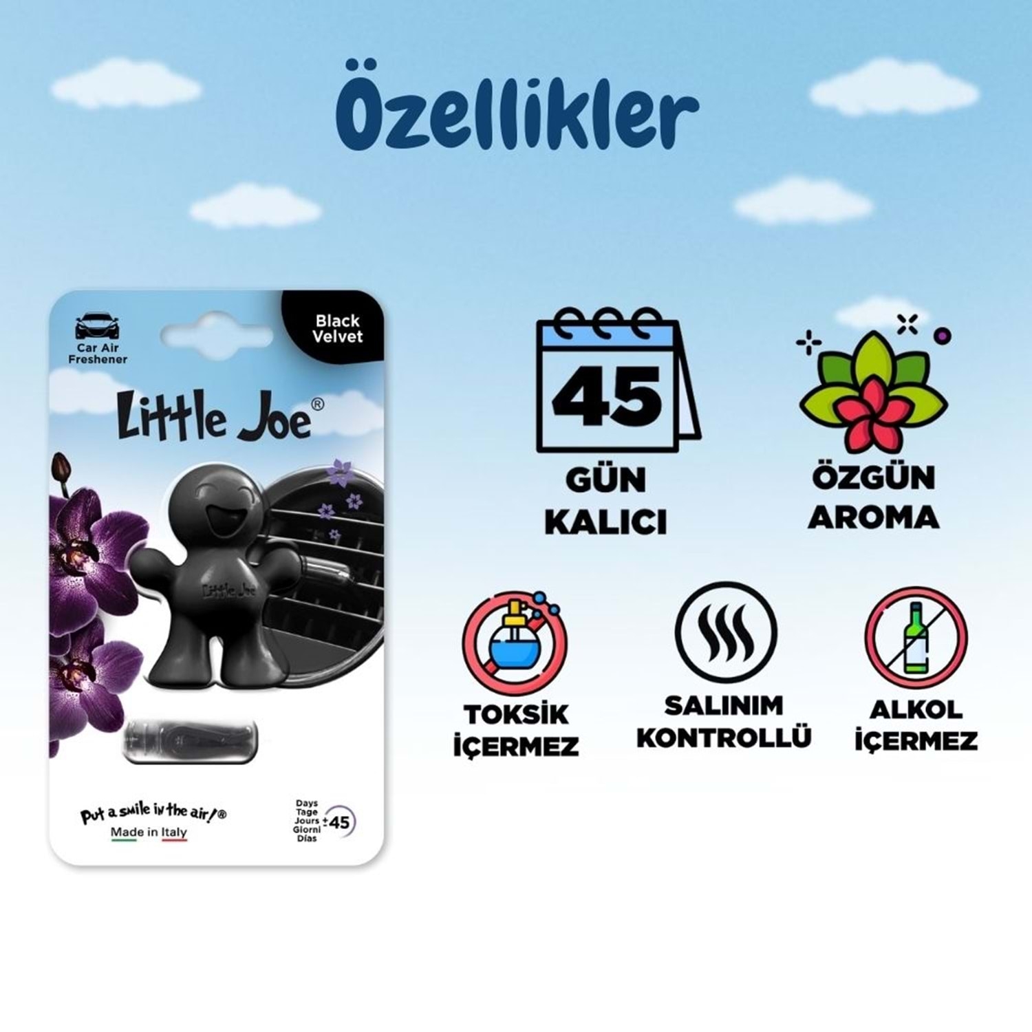 Little Joe Siyah İnci Araç Kokusu 45 Gün