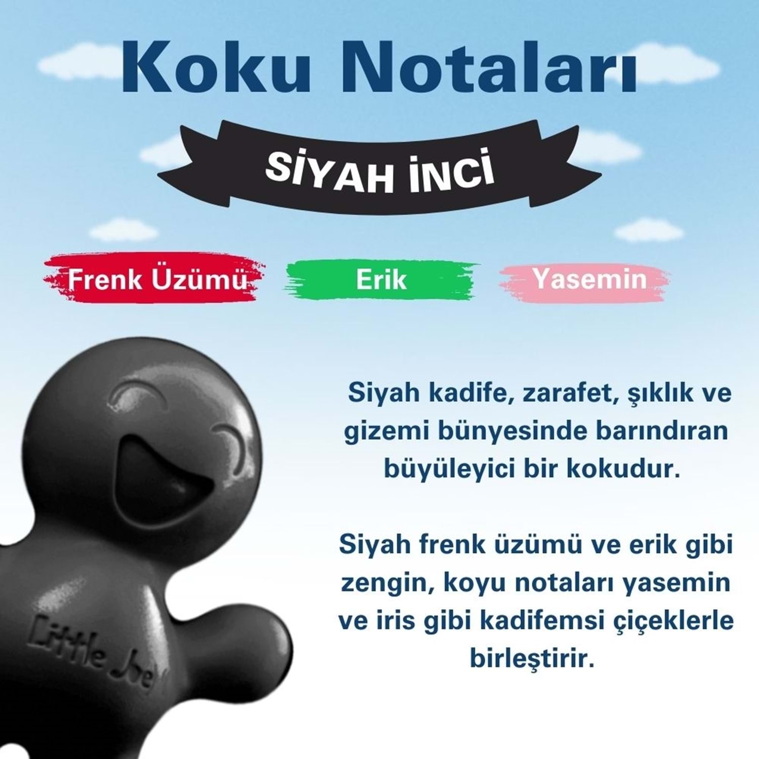 Little Joe Siyah İnci Araç Kokusu 45 Gün