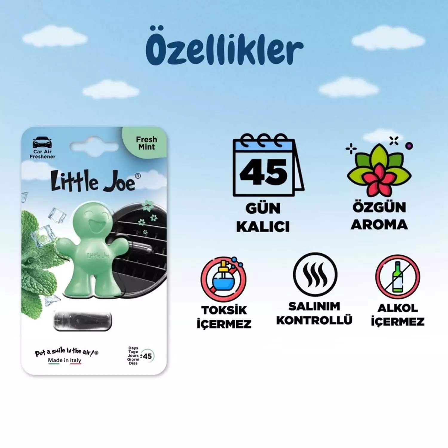 Little Joe Taze Nane Araç Kokusu 45 Gün