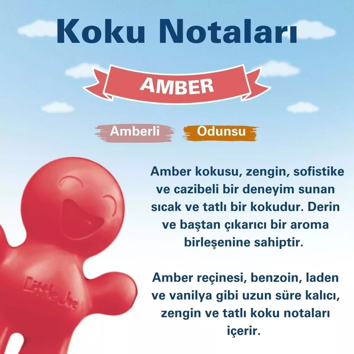 Little Joe Amber Araç Kokusu 45 Gün