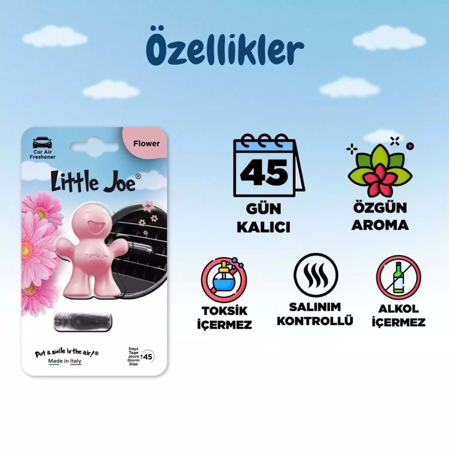 Little Joe Çiçek Araç Kokusu 45 Gün