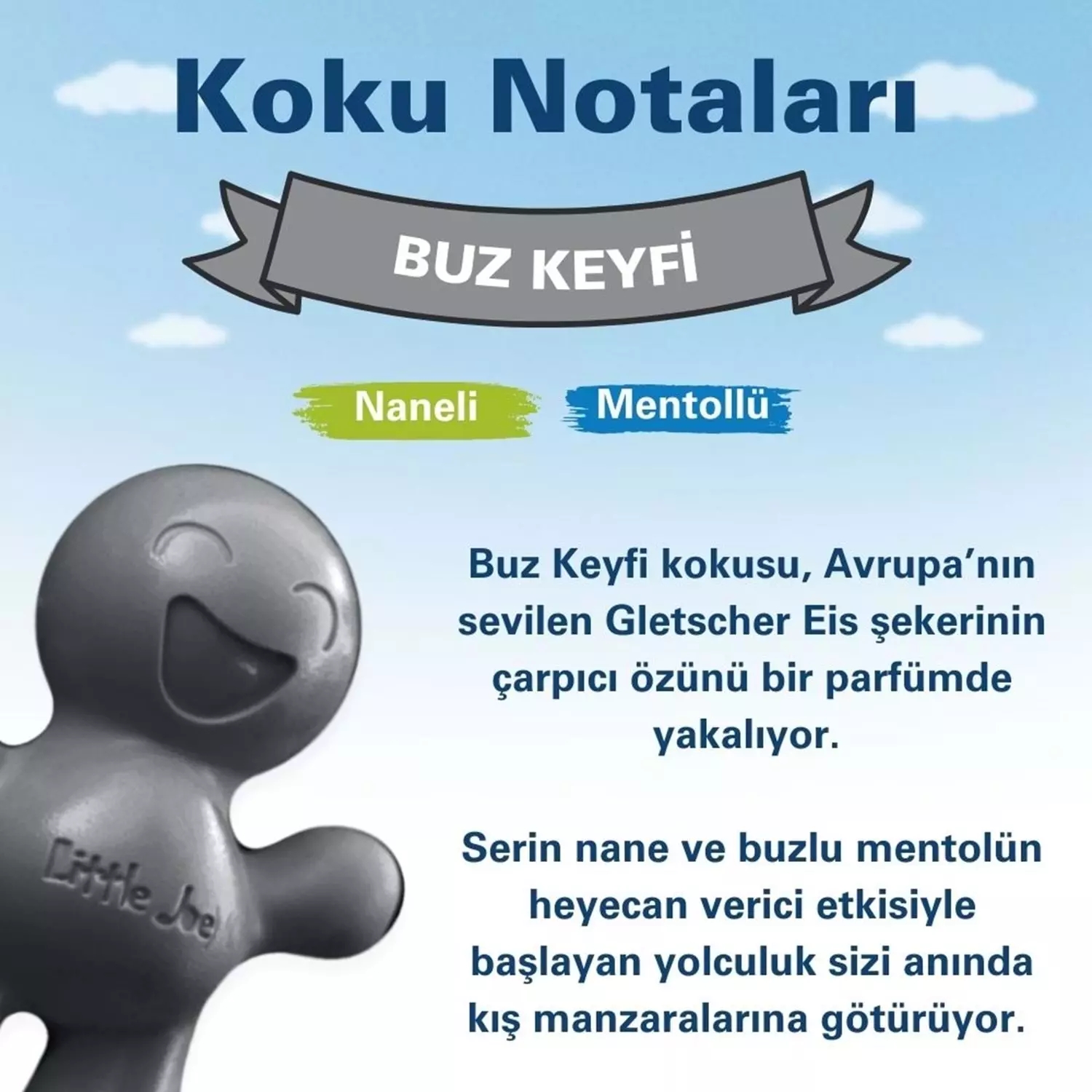 Little Joe Nane Mentol Araç Kokusu 45 Gün