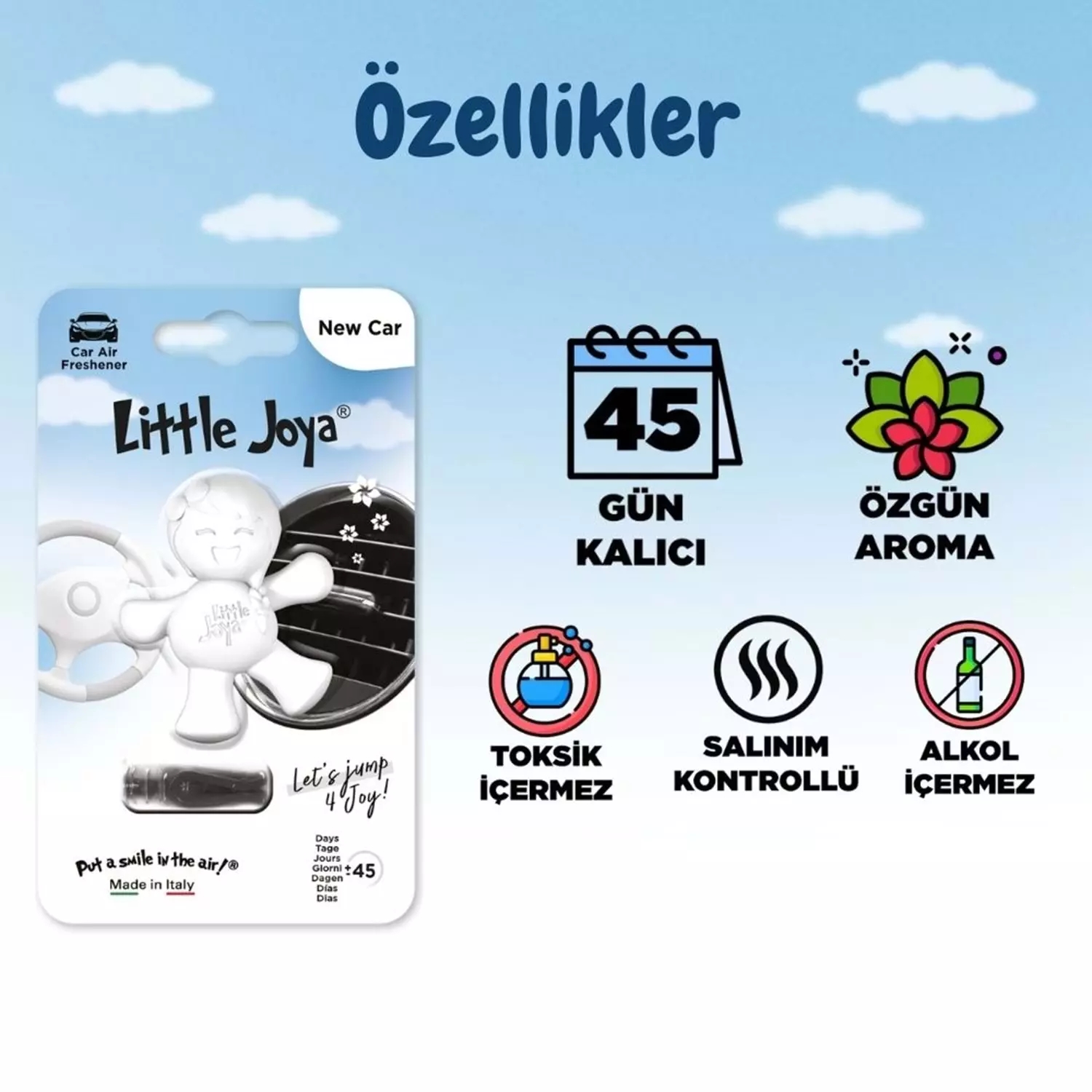 Little Joe Little Joya Yeni Araç Kokusu 45 Gün