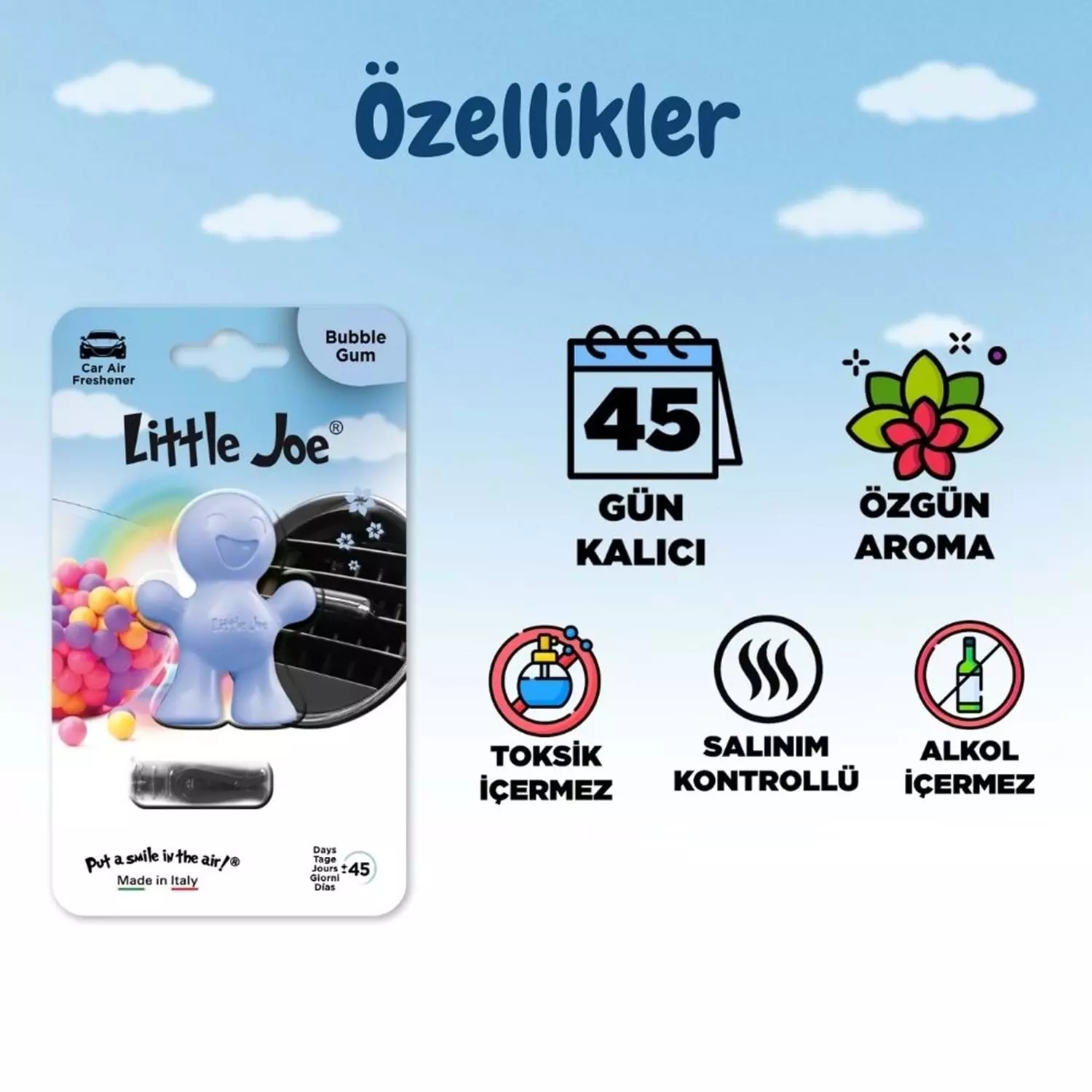 Little Joe Sakız Araç Kokusu 45 Gün