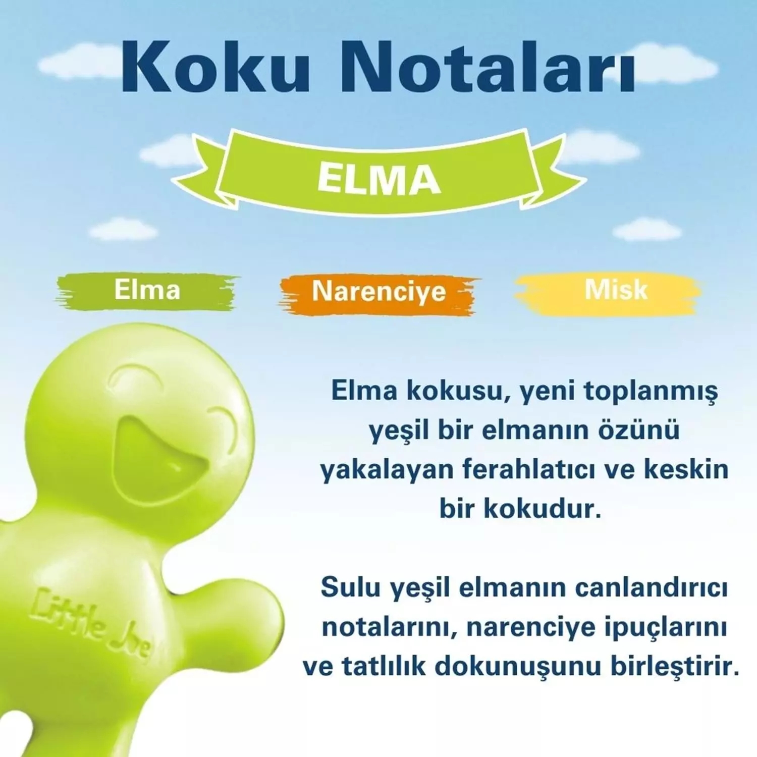 Little Joe Elma Araç Kokusu 45 Gün