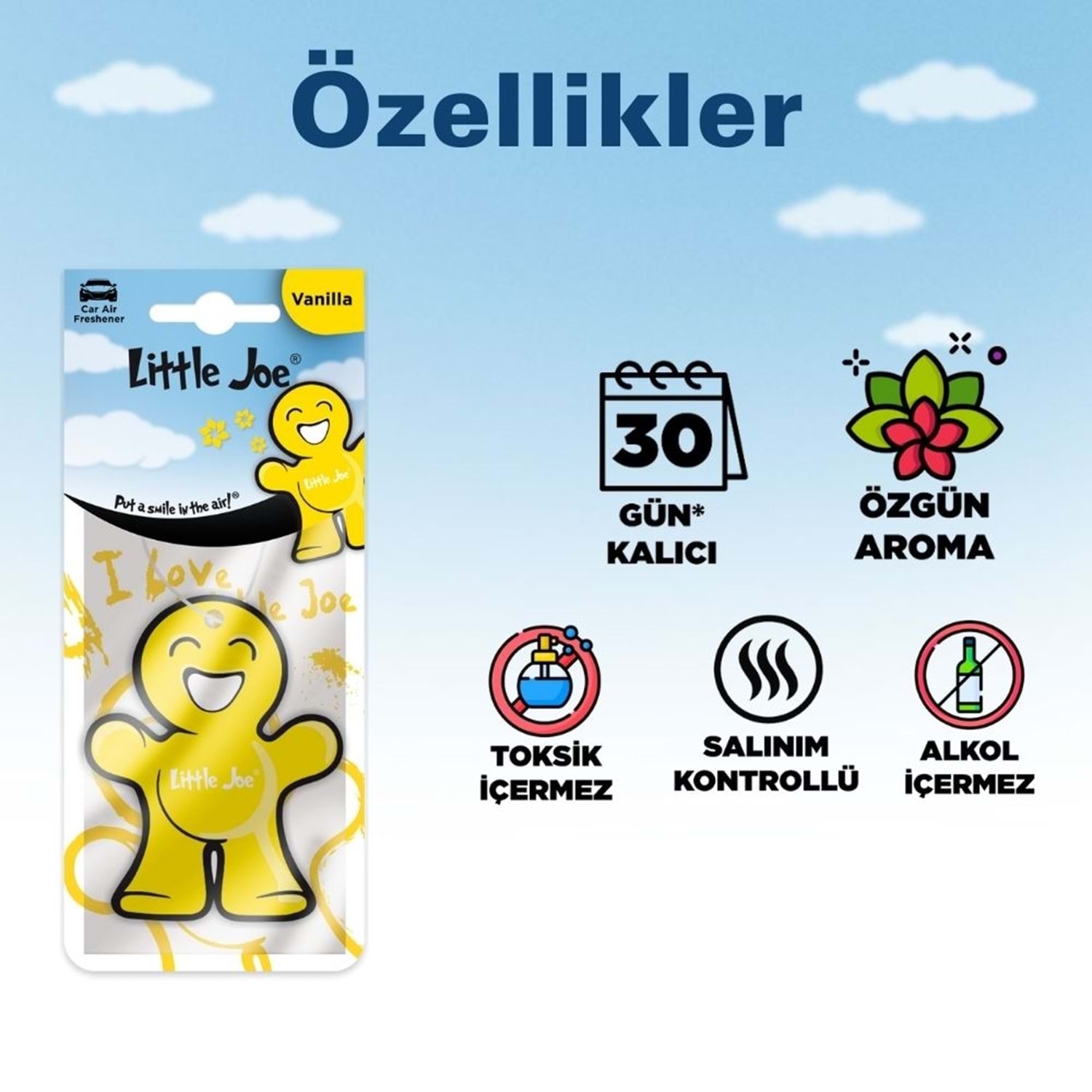 Little Joe Vanilya Araç Asma Koku 30 Gün