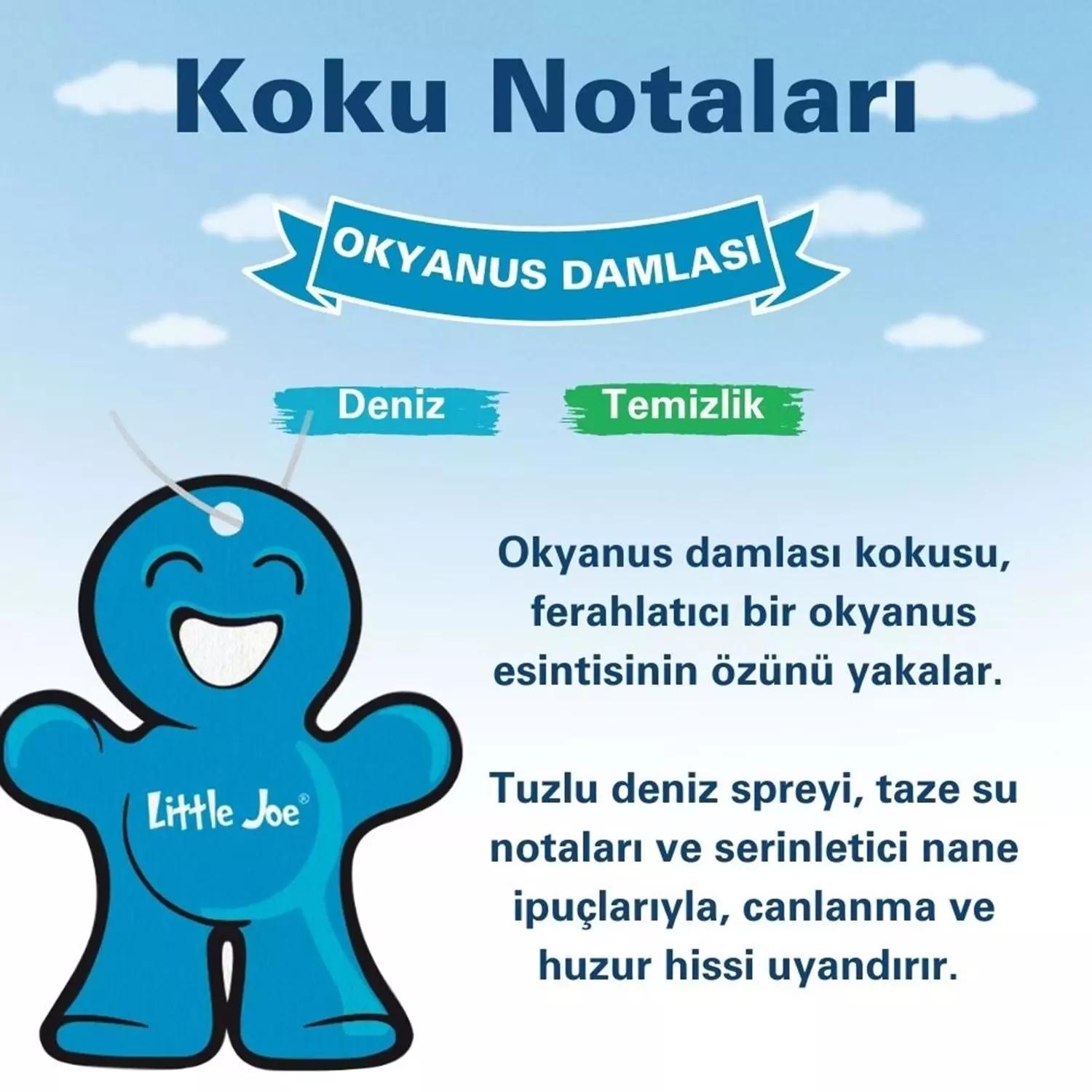 Little Joe Okyanus Araç Asma Koku 30 Gün