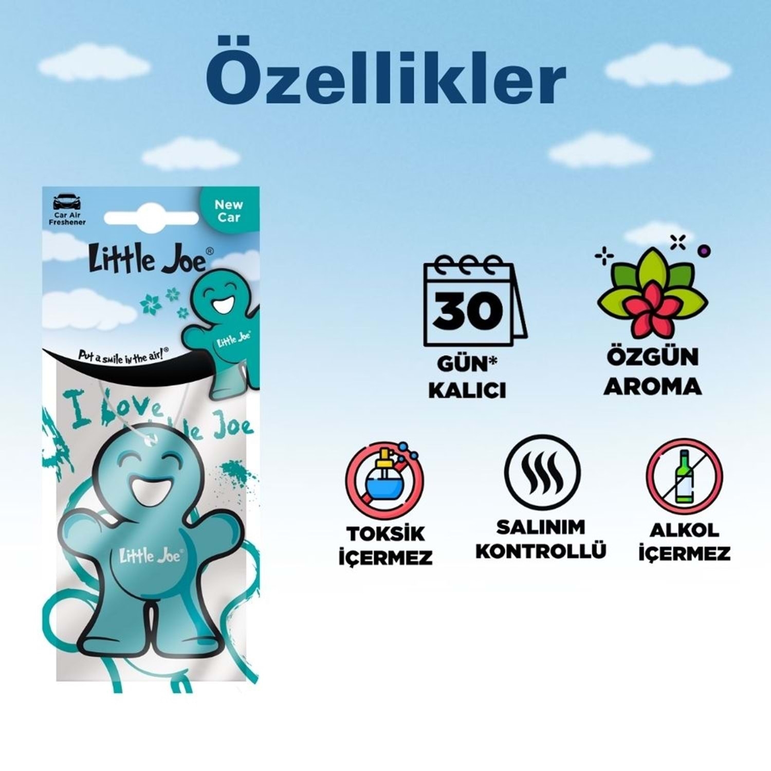 Little Joe Yeni Araç Asma Koku 30 Gün