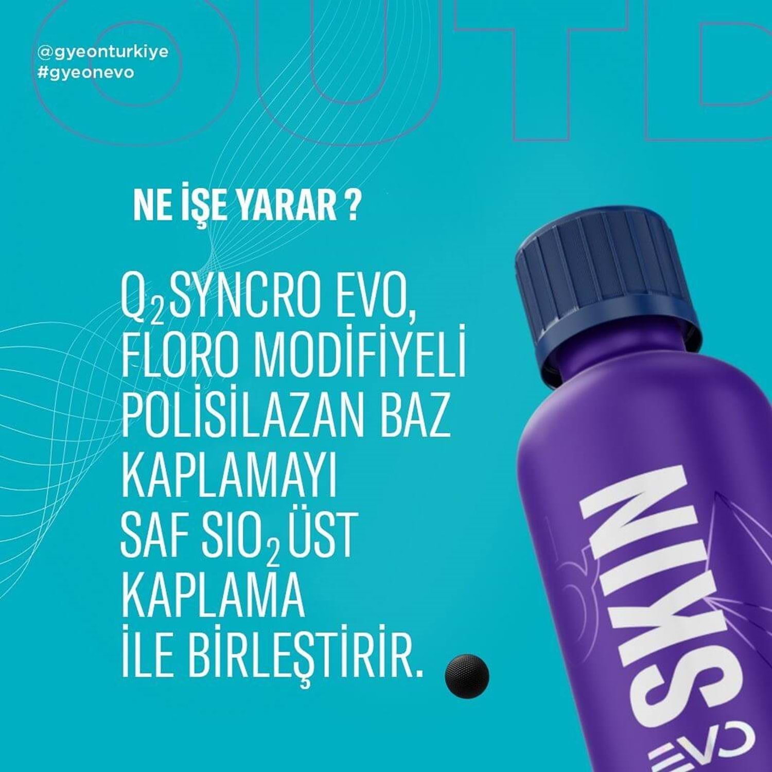 Gyeon Q² Syncro EVO Light Box Çift Katman Seramik Kaplama 30 ML + 30 ML | 50 Ay Dayanımlı Profesyonel Boya Koruma