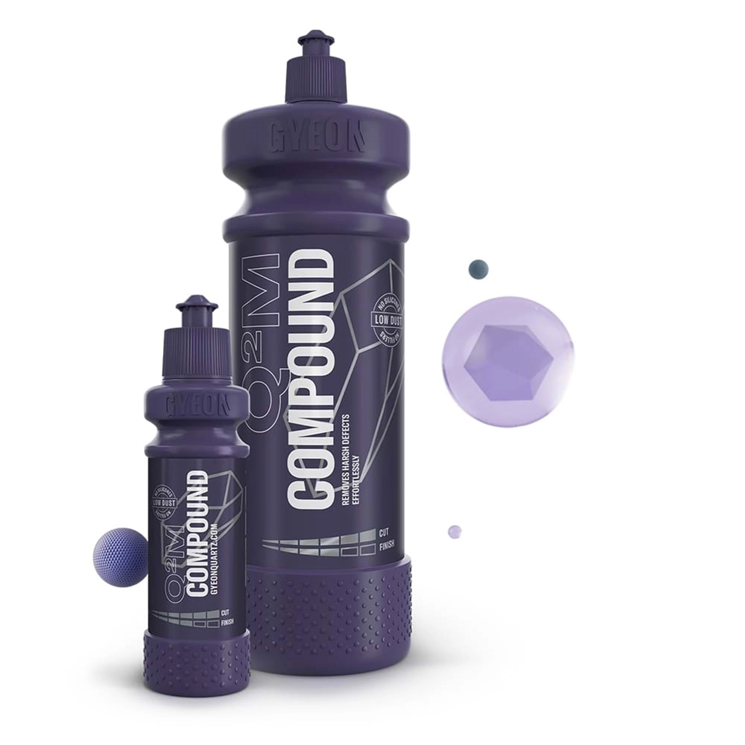 Gyeon Q²M Compound Çizik Giderici Kalın Pasta 1000 ML | Ağır Kusur Giderici Cutting Compound
