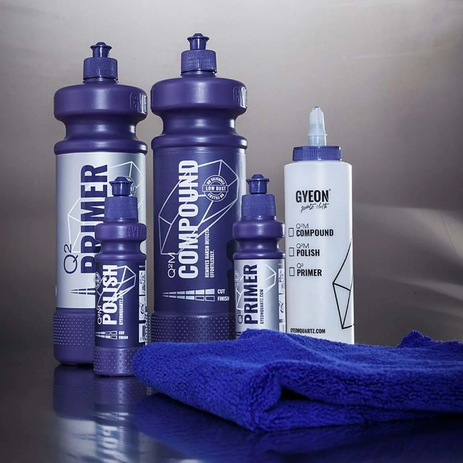 Gyeon Q²M Compound Çizik Giderici Kalın Pasta 1000 ML | Ağır Kusur Giderici Cutting Compound