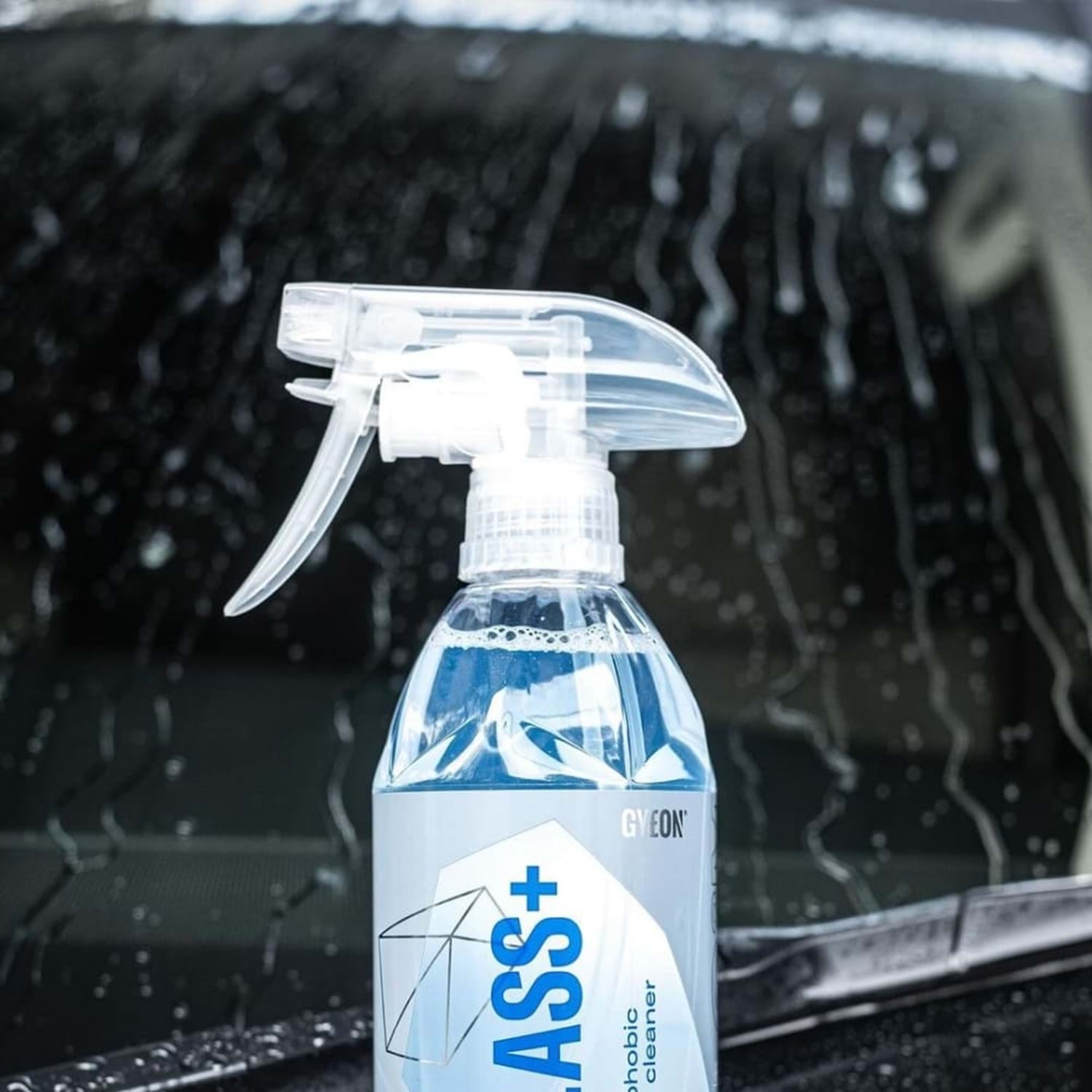 Gyeon Q²M Glass+ Araç Cam Yağmur Kaydırıcı Su İtici ve Temizleyici 500 ML | Hidrofobik Cam Temizleyici