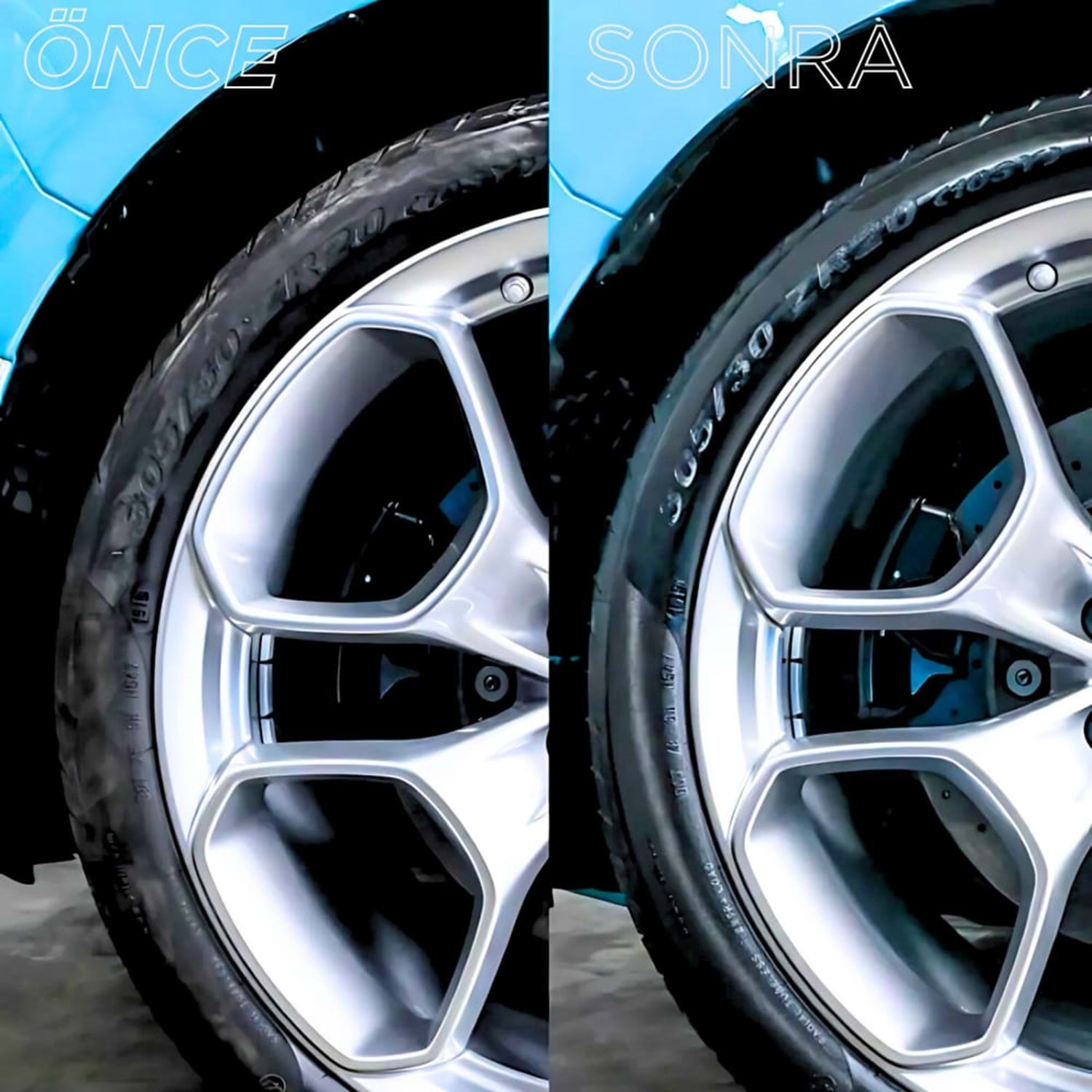 Gyeon Q²M Tire Express Lastik Parlatıcı 500 ML | Doğal Mat Görünüm ve Su Bazlı Lastik Bakımı