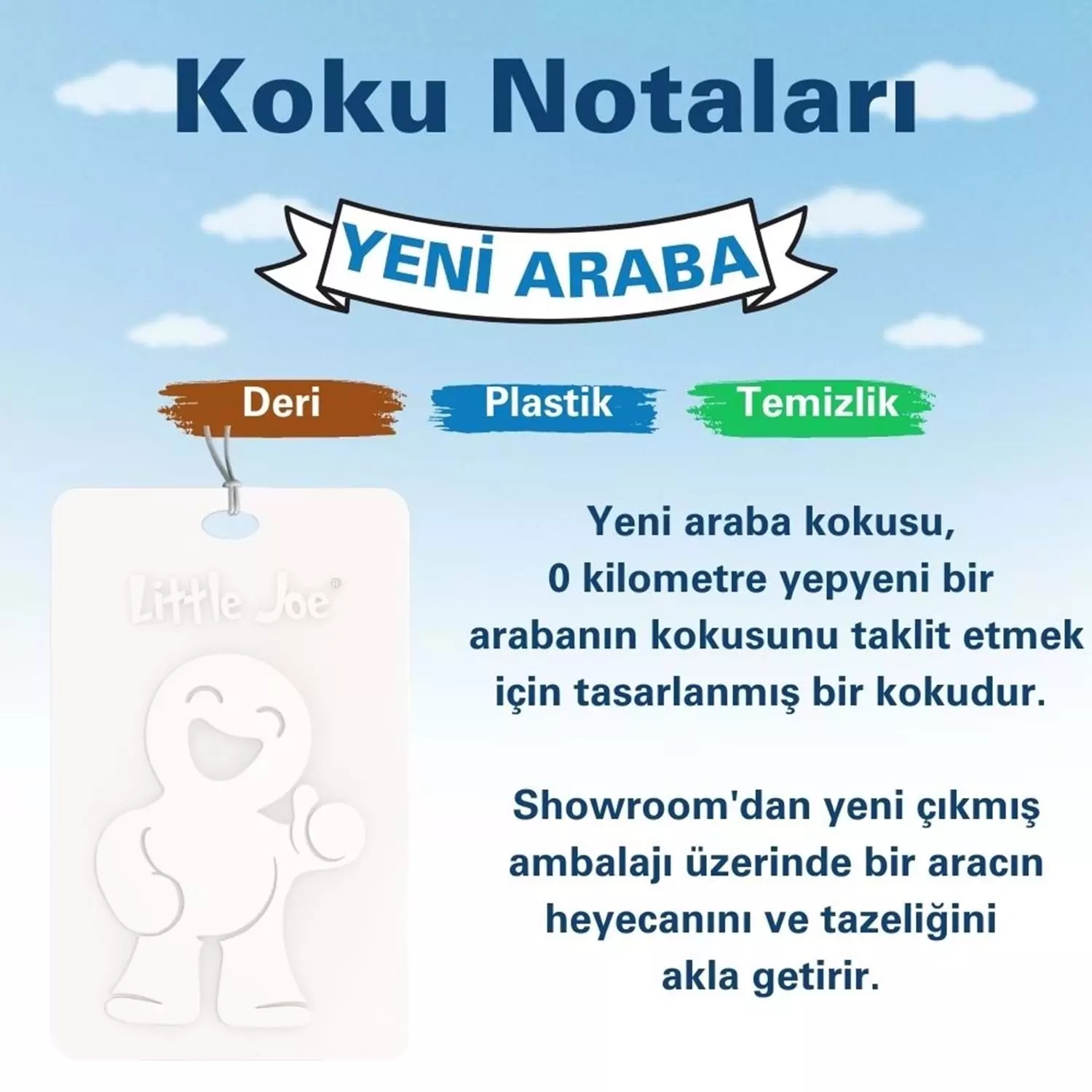 Little Joe Yeni Araç Kokulu Asma Kart Koku 45 Gün