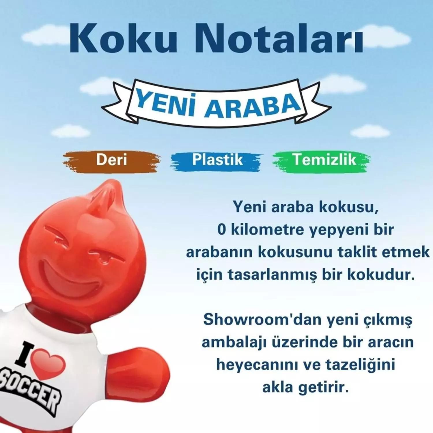 Little Joe Futbol Yeni Araç Kokusu 45 Gün