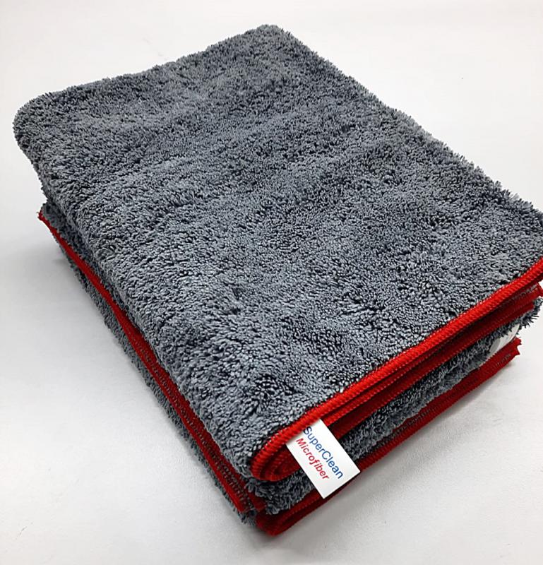 Superclean uber dark grey kurulama havlusu (60x90 cm)