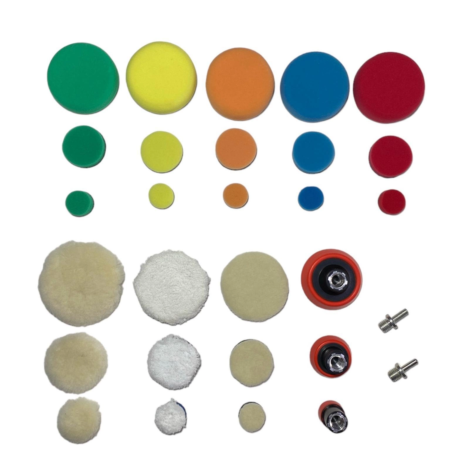 DDM 30 Parça Çantalı Mini Polisher Set M14 Matkap Aparatlı