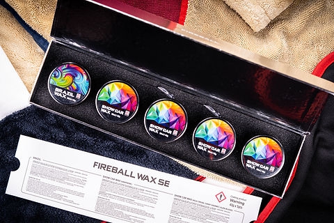 Fireball Wax SE Özel Wax 5’li Set | Premium Show Car Wax Koleksiyonu