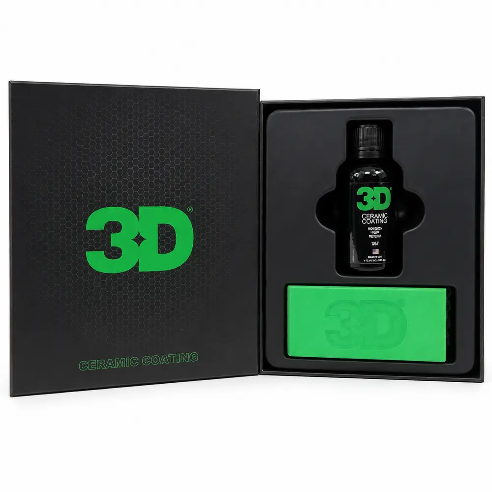 3D 9H Ceramic Coating Seramik Kaplama 30 ML | Profesyonel Boya Koruma ve Hidrofobik Kaplama