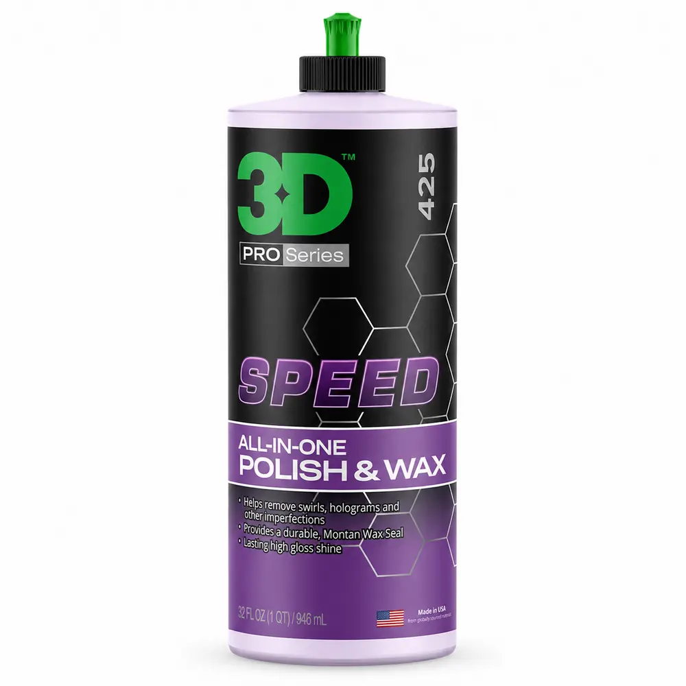 3D HD Speed All In One Polisaj ve Koruma 1 Litre | Tek Adım Pasta Cila ve Wax